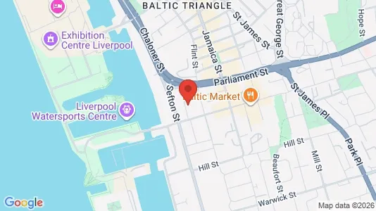 Apartments for rent i Liverpool - Merseyside - kort over placeringen