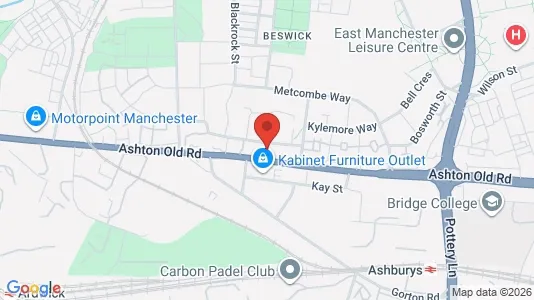 Apartments for rent i Manchester - Lancashire - kort over placeringen