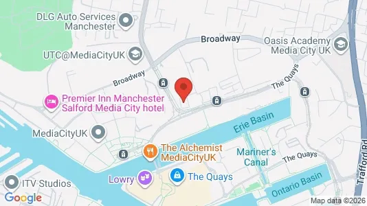 Apartments for rent i Salford - Lancashire - kort over placeringen