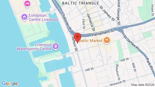 Apartments for rent i Liverpool - Merseyside - kort over placeringen