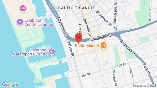 Apartments for rent i Liverpool - Merseyside - kort over placeringen