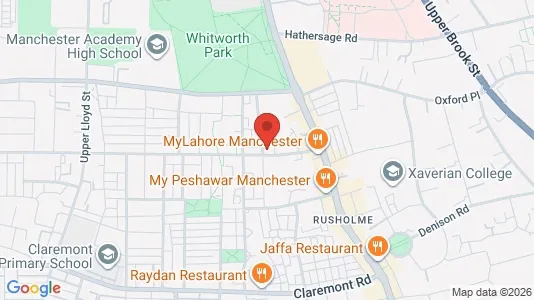Apartments for rent i Manchester - Lancashire - kort over placeringen