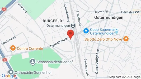 Apartments for rent i Bern-Mittelland - kort over placeringen