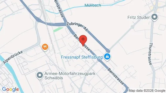 Apartments for rent i Thun - kort over placeringen