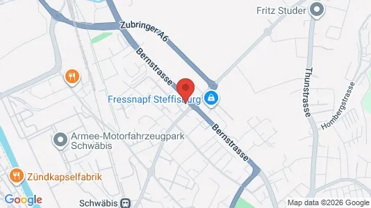 Apartments for rent i Thun - kort over placeringen