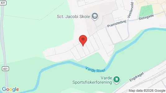 Apartments for rent i Varde - kort over placeringen