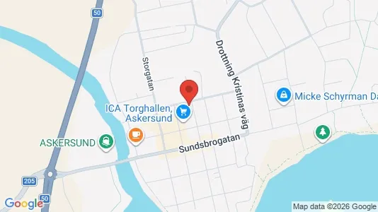 Apartments for rent i Askersund - kort over placeringen