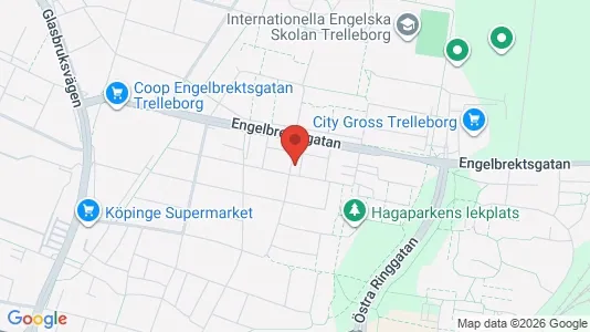Apartments for rent i Trelleborg - kort over placeringen
