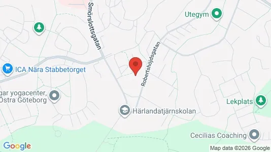 Apartments for rent i Örgryte-Härlanda - kort over placeringen