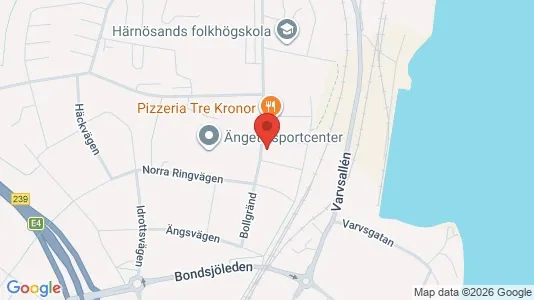 Apartments for rent i Härnösand - kort over placeringen