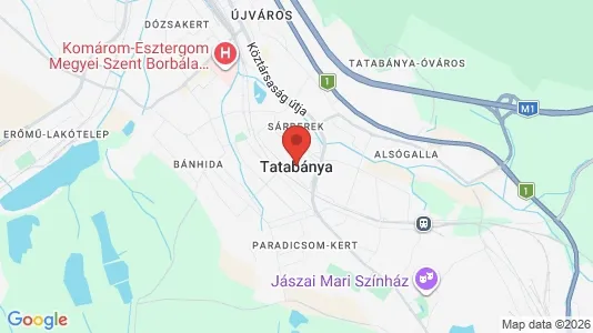 Apartments for rent i Tatabányai - kort over placeringen