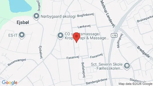 Apartments for rent i Haderslev - kort over placeringen