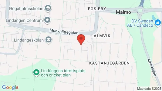 Apartments for rent i Fosie - kort over placeringen
