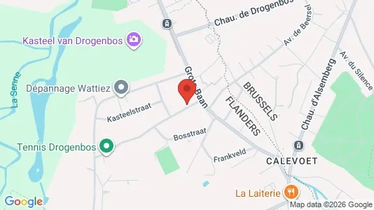 Apartments for rent i Drogenbos - kort over placeringen