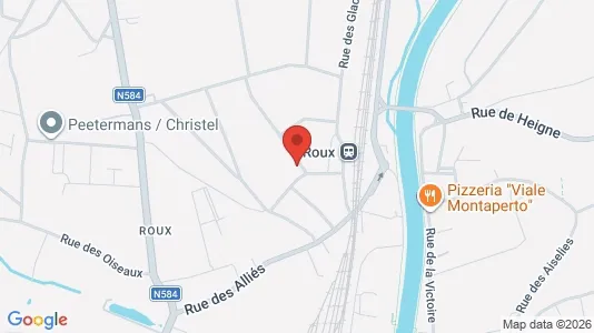 Apartments for rent i Charleroi - kort over placeringen