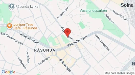 Apartments for rent i Solna - kort over placeringen