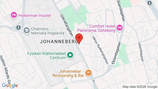 Apartments for rent i Johanneberg - kort over placeringen
