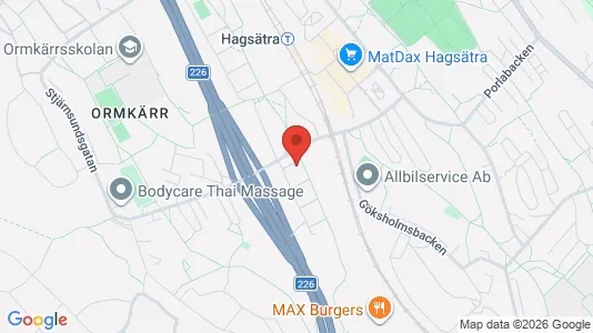 Apartments for rent i Stockholm South - kort over placeringen