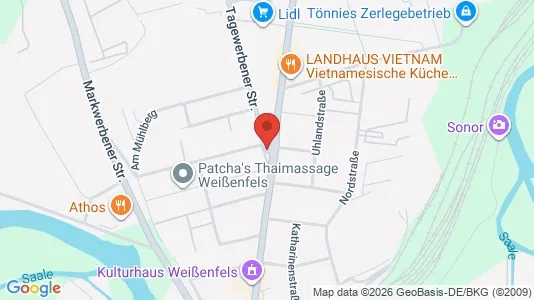 Apartments for rent i Burgenlandkreis - kort over placeringen