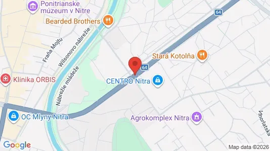 Apartments for rent i Prešov - kort over placeringen