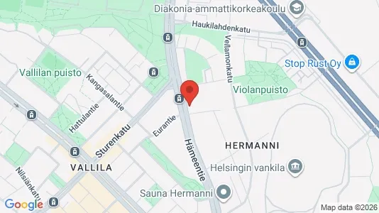 Apartments for rent i Helsinki Keskinen - kort over placeringen