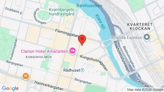 Apartments for rent i Kungsholmen - kort over placeringen