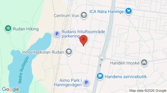 Apartments for rent i Haninge - kort over placeringen