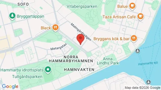 Apartments for rent i Södermalm - kort over placeringen