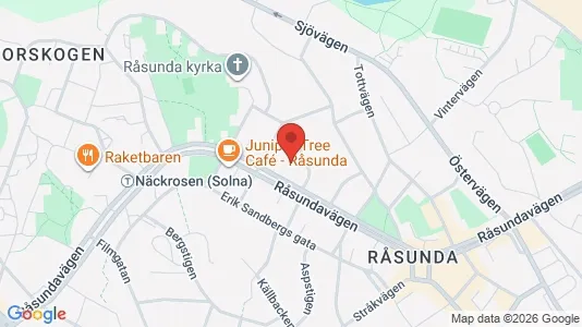 Apartments for rent i Solna - kort over placeringen