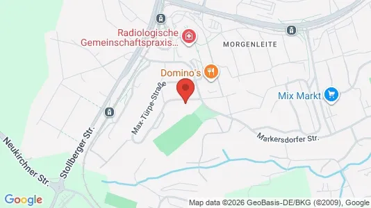 Apartments for rent i Chemnitz - kort over placeringen