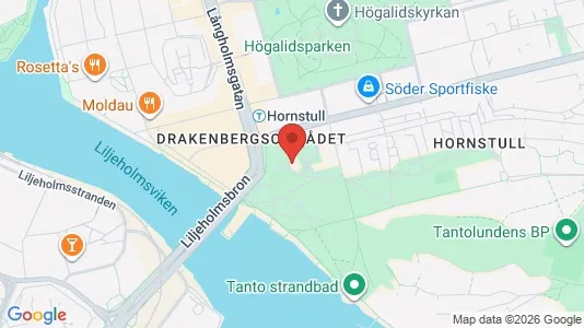 Apartments for rent i Södermalm - kort over placeringen