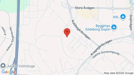 Apartments for rent i Askim-Frölunda-Högsbo - kort over placeringen