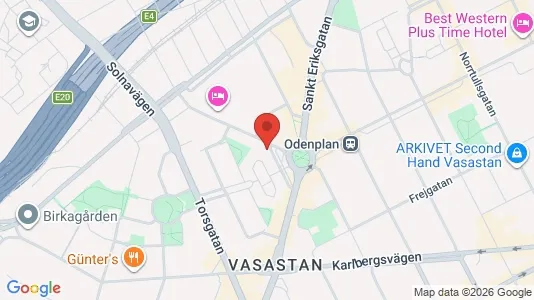 Apartments for rent i Vasastan - kort over placeringen