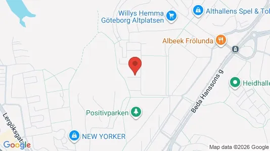 Apartments for rent i Askim-Frölunda-Högsbo - kort over placeringen