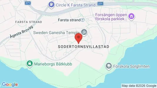 Apartments for rent i Stockholm South - kort over placeringen