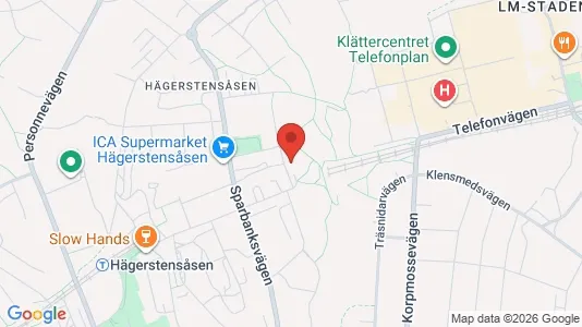 Apartments for rent i Stockholm South - kort over placeringen