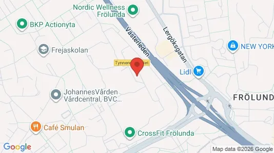 Apartments for rent i Askim-Frölunda-Högsbo - kort over placeringen