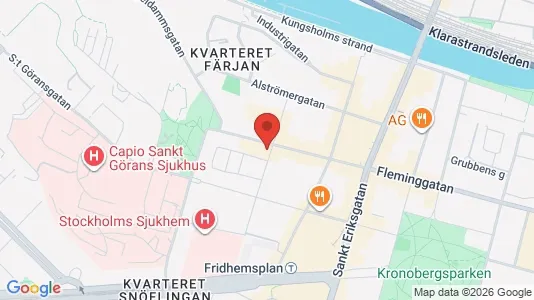 Apartments for rent i Kungsholmen - kort over placeringen