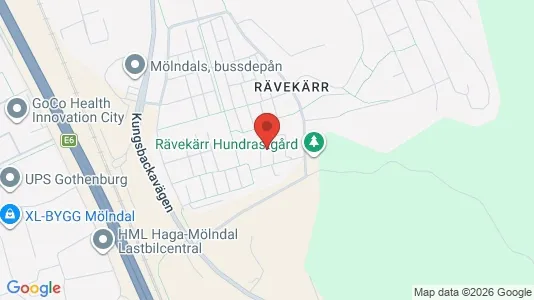 Apartments for rent i Mölndal - kort over placeringen