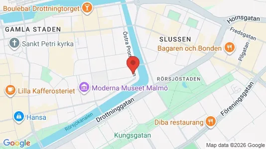 Apartments for rent i Malmö City - kort over placeringen