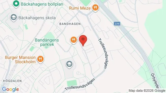 Apartments for rent i Stockholm South - kort over placeringen