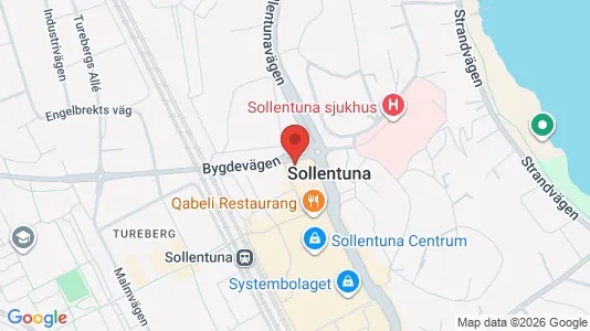 Apartments for rent i Sollentuna - kort over placeringen