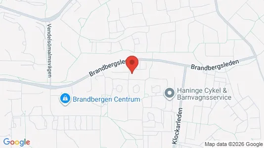 Apartments for rent i Haninge - kort over placeringen