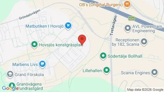 Apartments for rent i Södertälje - kort over placeringen