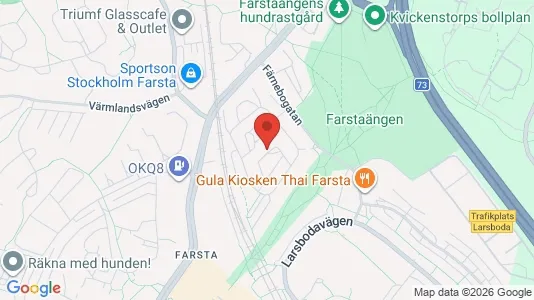 Apartments for rent i Stockholm South - kort over placeringen