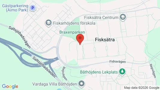 Apartments for rent i Nacka - kort over placeringen