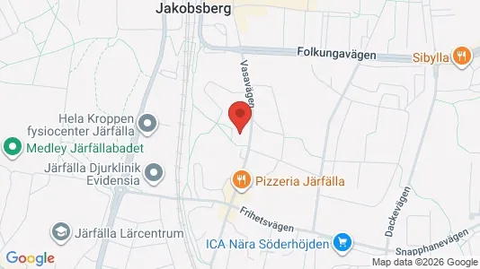 Apartments for rent i Järfälla - kort over placeringen