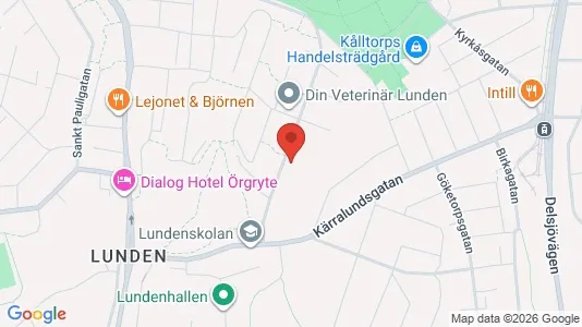 Apartments for rent i Örgryte-Härlanda - kort over placeringen