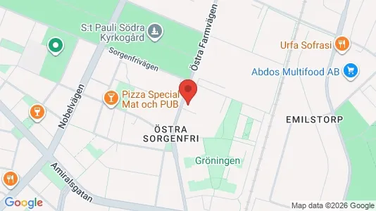Apartments for rent i Malmö City - kort over placeringen