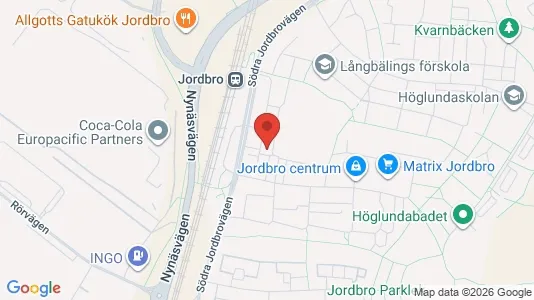 Apartments for rent i Haninge - kort over placeringen